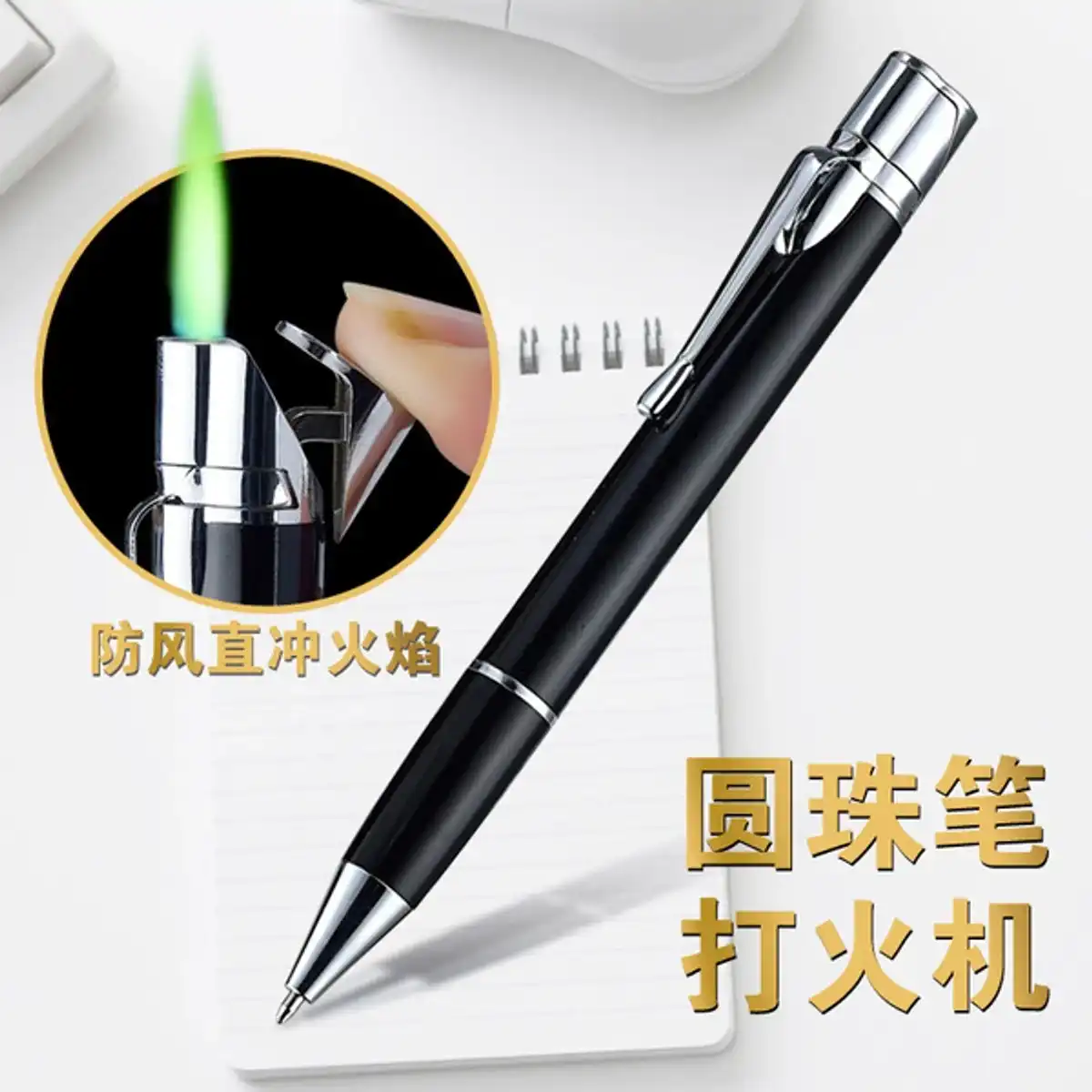 Lighter With Pen